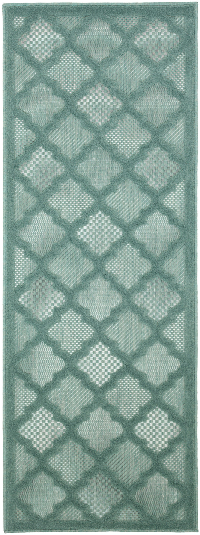 The Rug Corner Nourison Home Nourison Home - Easy Care Aqua Area Rug NES01