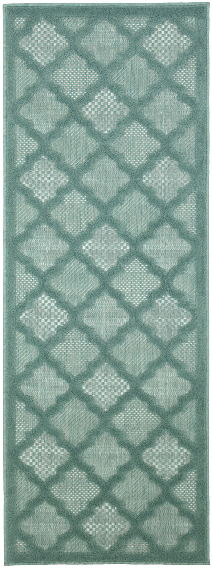 The Rug Corner Nourison Home Nourison Home - Easy Care Aqua Area Rug NES01