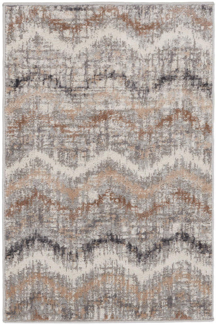 The Rug Corner Nourison Home Nourison Home - ELatteion Green/Ivory Area Rug ETN04