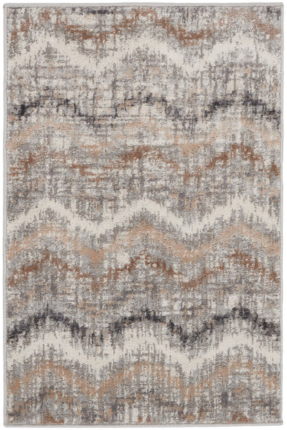 The Rug Corner Nourison Home Nourison Home - ELatteion Green/Ivory Area Rug ETN04