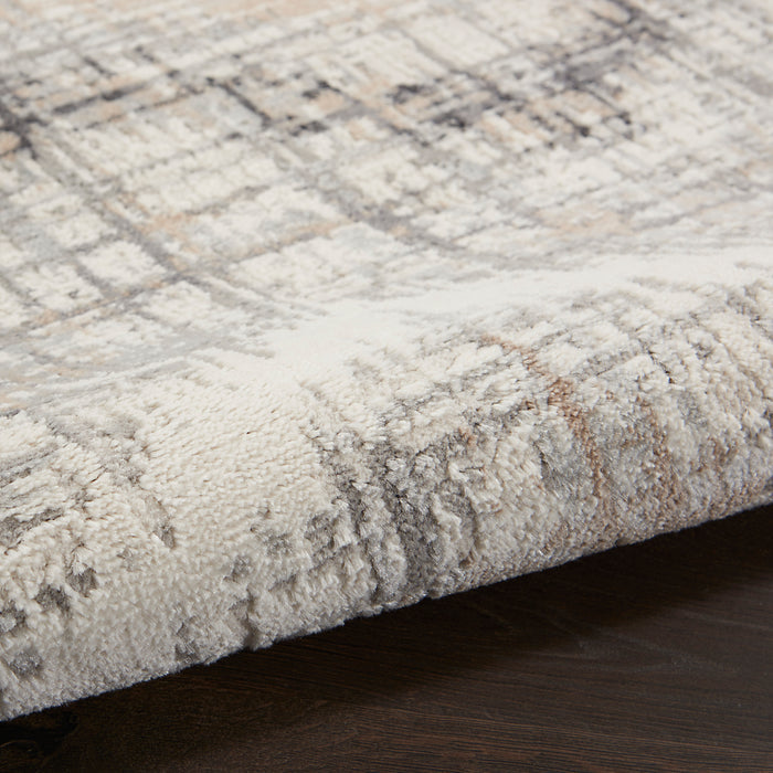 The Rug Corner Nourison Home Nourison Home - ELatteion Green/Ivory Area Rug ETN04