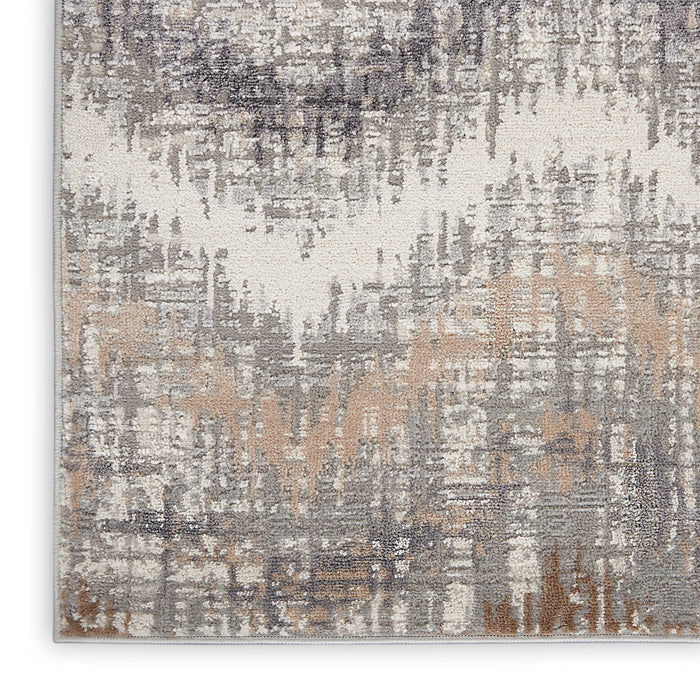 The Rug Corner Nourison Home Nourison Home - ELatteion Green/Ivory Area Rug ETN04