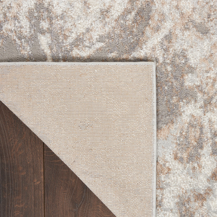 The Rug Corner Nourison Home Nourison Home - Elation Ivory/Green Area Rug ETN02