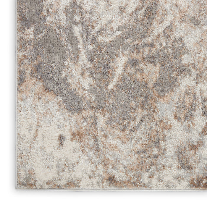 The Rug Corner Nourison Home Nourison Home - Elation Ivory/Green Area Rug ETN02