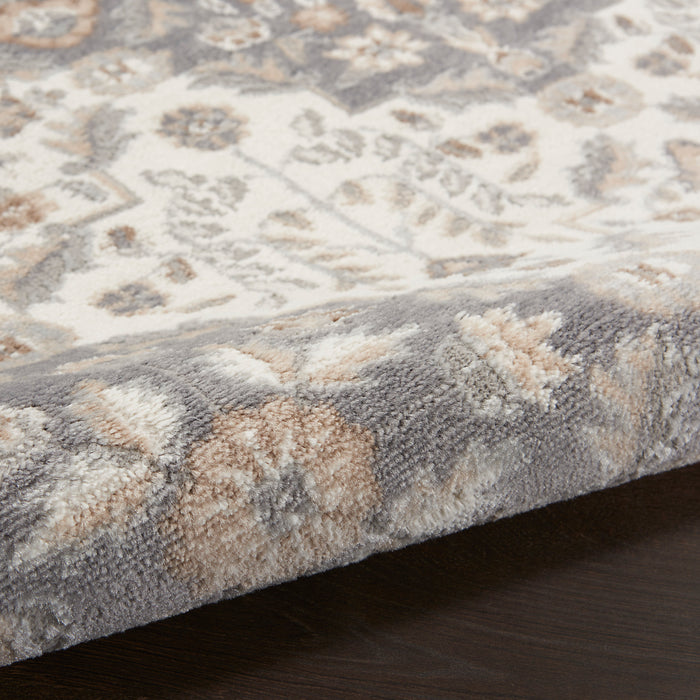 The Rug Corner Nourison Home Nourison Home - ELatteion Ivory/Green Area Rug ETN08