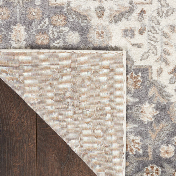 The Rug Corner Nourison Home Nourison Home - ELatteion Ivory/Green Area Rug ETN08