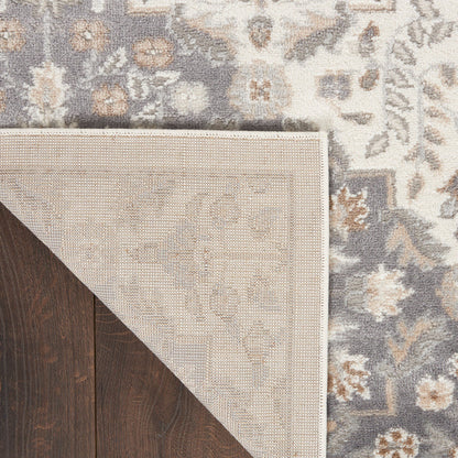 The Rug Corner Nourison Home Nourison Home - ELatteion Ivory/Green Area Rug ETN08