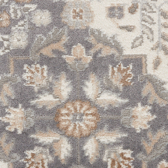 The Rug Corner Nourison Home Nourison Home - ELatteion Ivory/Green Area Rug ETN08