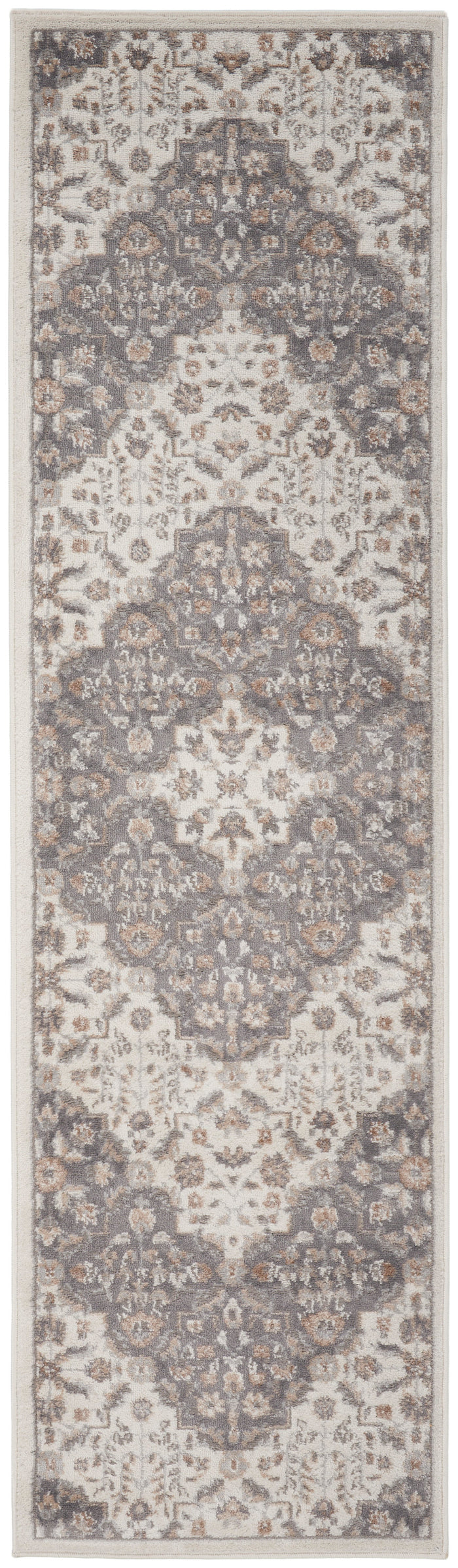 The Rug Corner Nourison Home Nourison Home - ELatteion Ivory/Green Area Rug ETN08