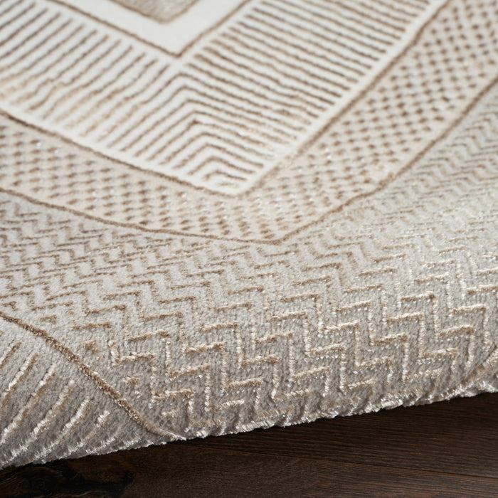 The Rug Corner Nourison Home Nourison Home - Glitz Ivory Area Rug GLZ07