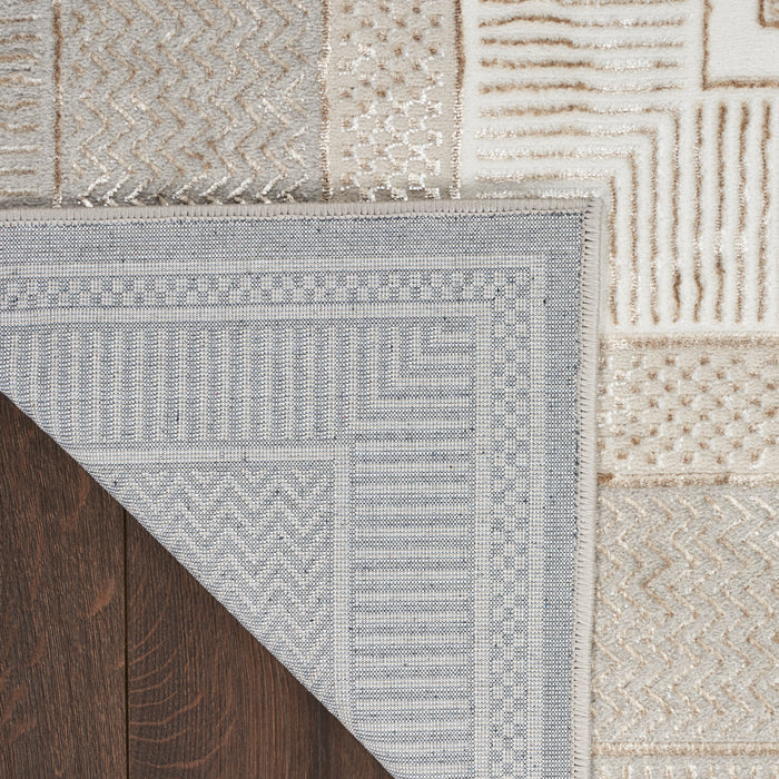The Rug Corner Nourison Home Nourison Home - Glitz Ivory Area Rug GLZ07