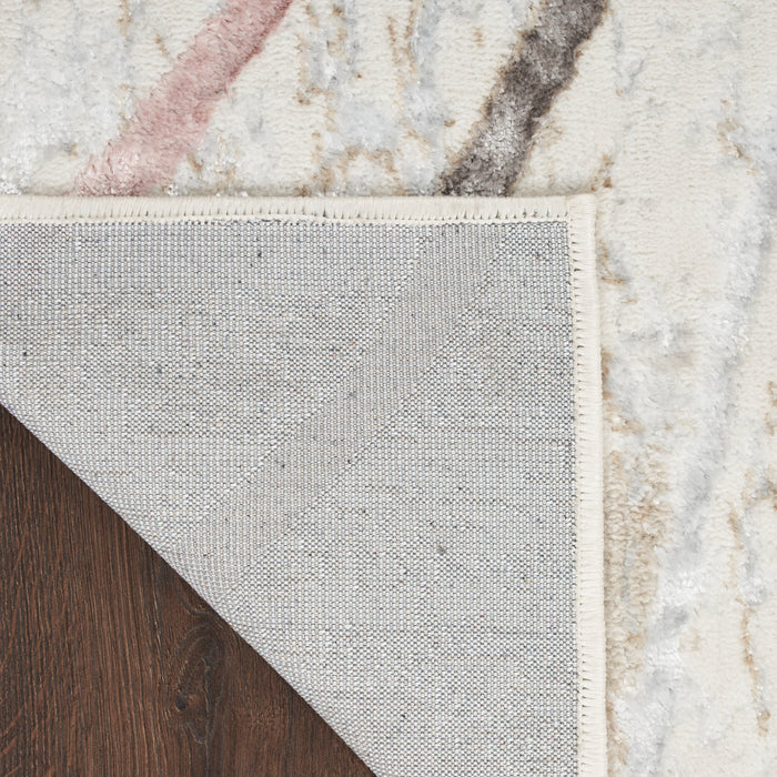 The Rug Corner Nourison Home Glitz GLZ01 IVMTC Area Rugs