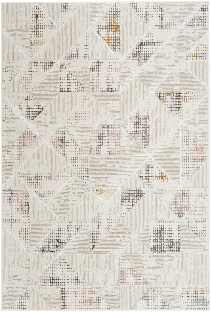 The Rug Corner Nourison Home Glitz GLZ04 IVMTC Area Rugs