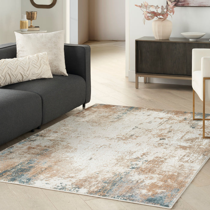 The Rug Corner Nourison Home Nourison Home - Glitz Taupe/Multi Area Rug GLZ06