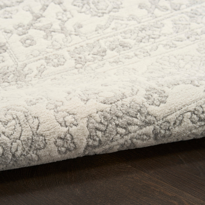 The Rug Corner Nourison Home Grace GCE01 GREY Area Rugs