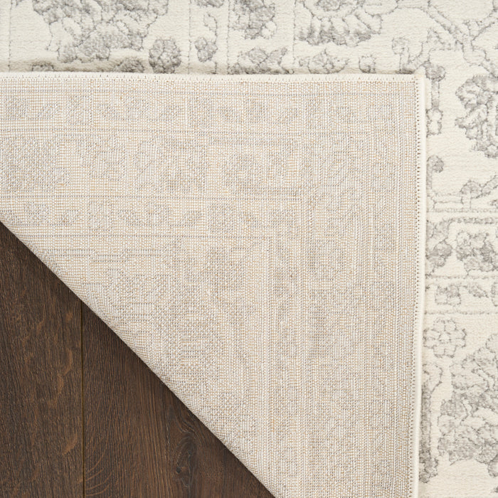 The Rug Corner Nourison Home Grace GCE01 GREY Area Rugs