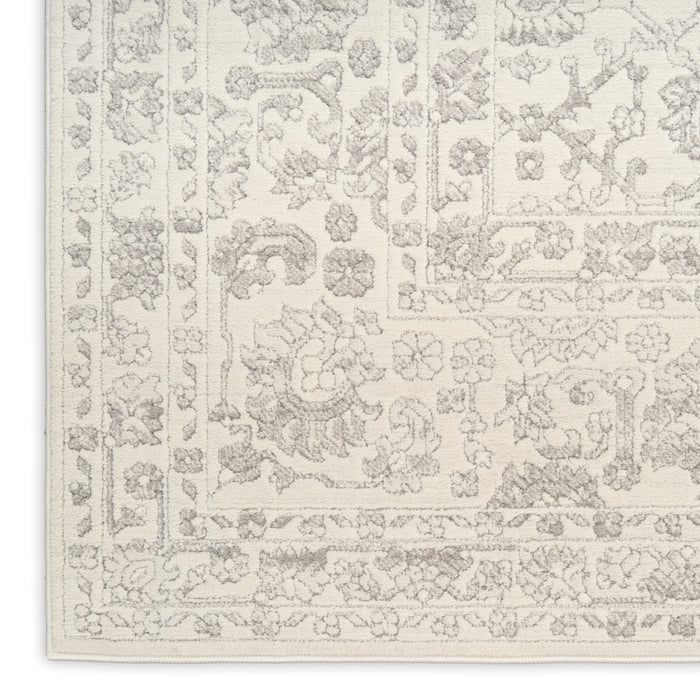 The Rug Corner Nourison Home Grace GCE01 GREY Area Rugs
