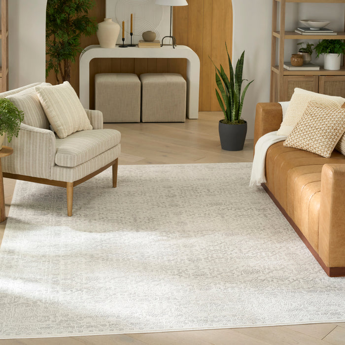 The Rug Corner Nourison Home Grace GCE01 GREY Area Rugs