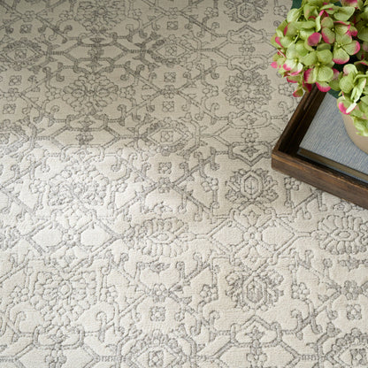 The Rug Corner Nourison Home Grace GCE01 GREY Area Rugs