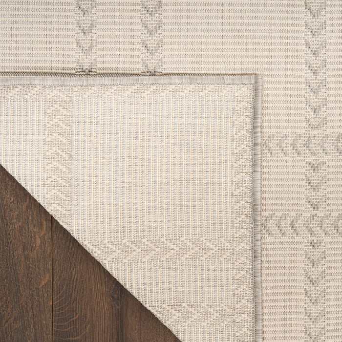 The Rug Corner Nourison Home Nourison Home - Horizon Indoor/Outdoor Grey Area Rug HOZ04