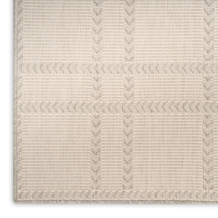 The Rug Corner Nourison Home Nourison Home - Horizon Indoor/Outdoor Grey Area Rug HOZ04