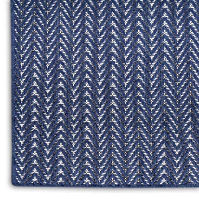 The Rug Corner Nourison Home Nourison Home - Horizon Indoor/Outdoor Navy Area Rug HOZ02