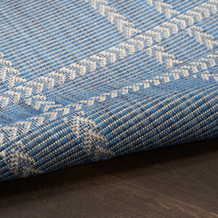 The Rug Corner Nourison Home Nourison Home - Horizon Indoor/Outdoor Navy Area Rug HOZ04