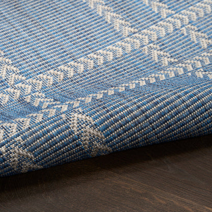 The Rug Corner Nourison Home Nourison Home - Horizon Indoor/Outdoor Navy Area Rug HOZ04