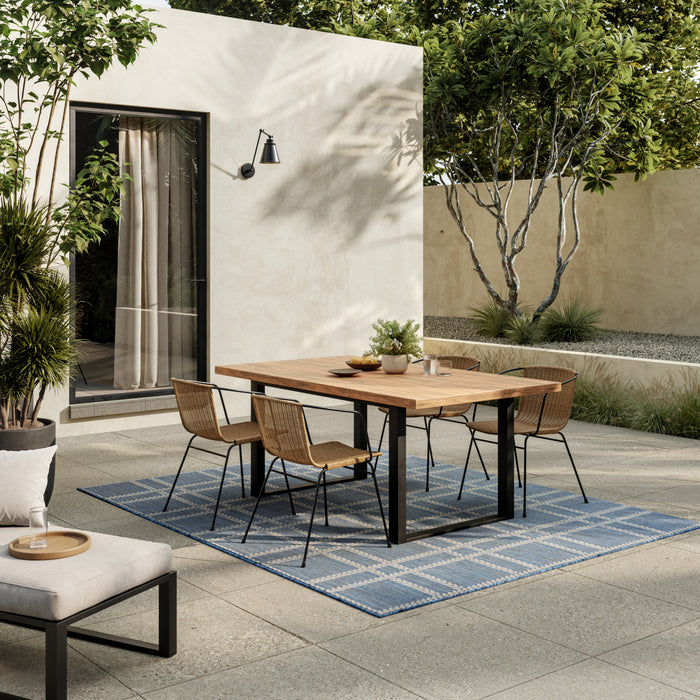 The Rug Corner Nourison Home Nourison Home - Horizon Indoor/Outdoor Navy Area Rug HOZ04