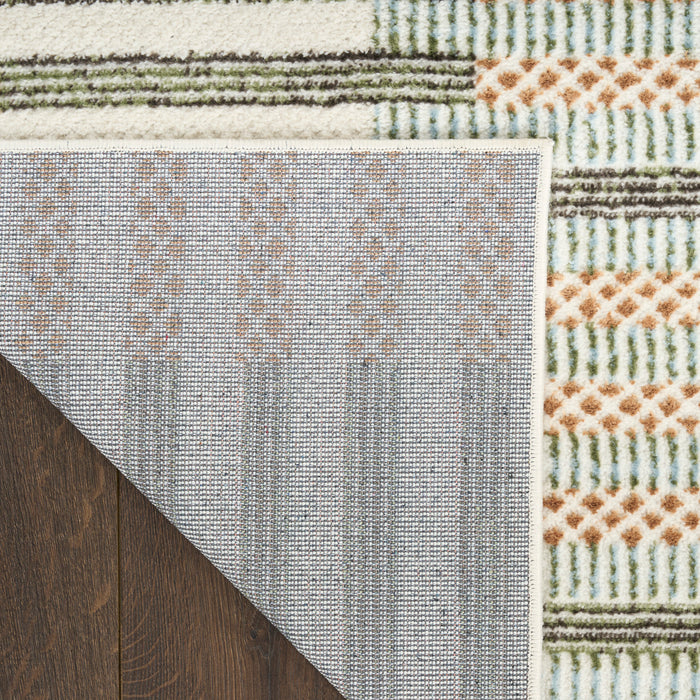 The Rug Corner Nourison Home Nourison Home - Nordic Ivory/Multi-Color Area Rug NRC15