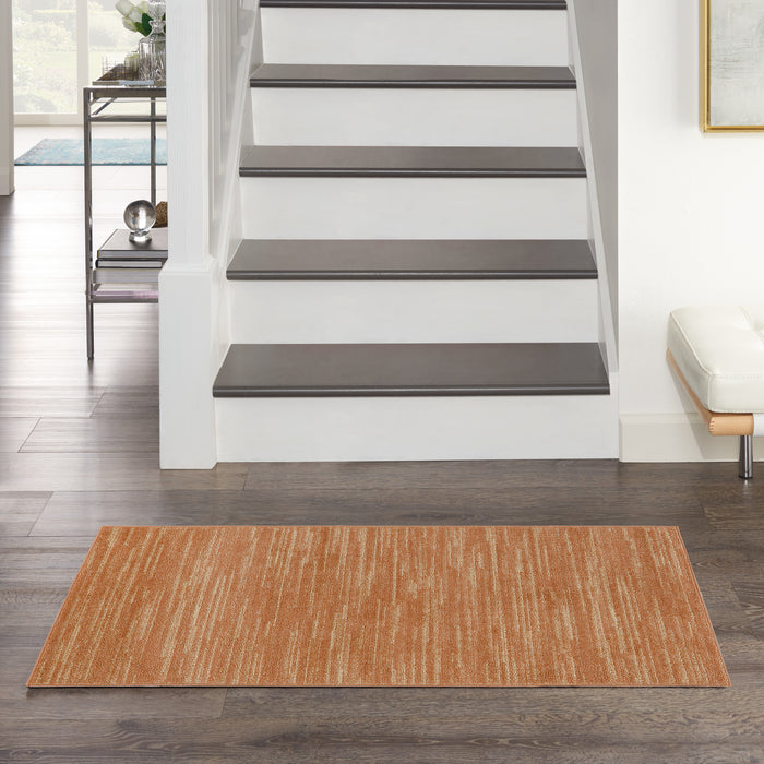 The Rug Corner Nourison Home Nourison Home - Nourison Essentials Rust Area Rug NRE01