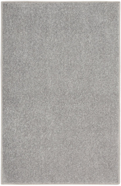 The Rug Corner Nourison Home Nourison Home - Nourison Essentials Silver/Green Area Rug NRE01