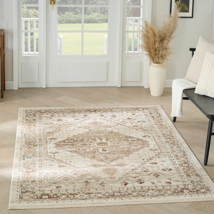 The Rug Corner Nourison Home Pardis PRD02 IVTAU Area Rugs
