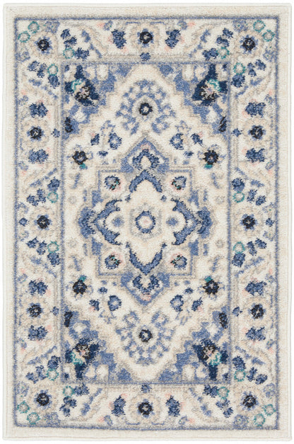 Nourison Home - Passion Ivory/Green Area Rug PSN33