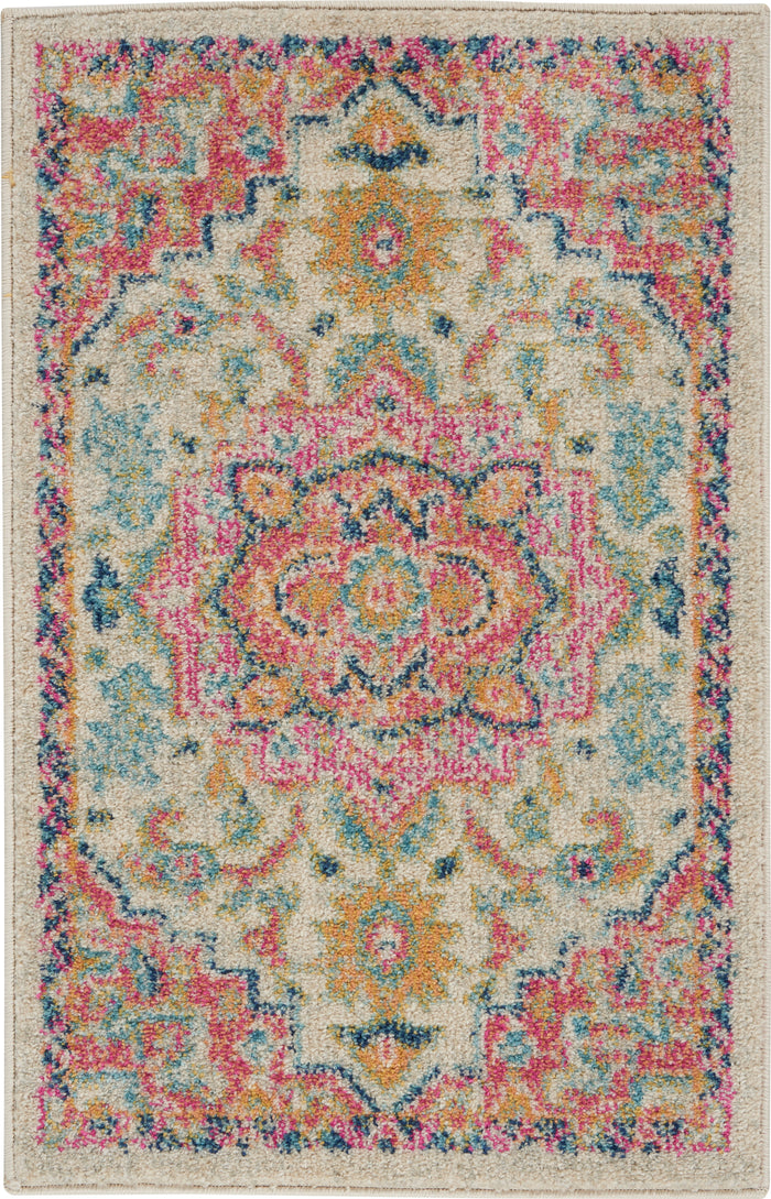 The Rug Corner Nourison Home Nourison Home - Passion Ivory/Pink Area Rug PSN25