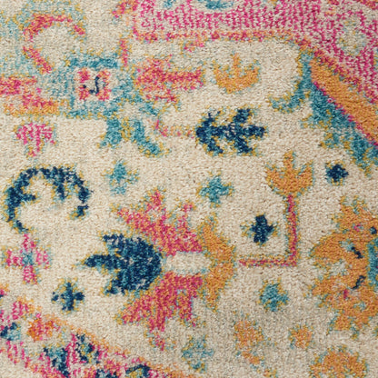 The Rug Corner Nourison Home Nourison Home - Passion Ivory/Pink Area Rug PSN25