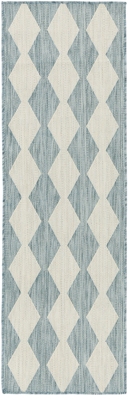 The Rug Corner Nourison Home Nourison Home - Positano Aqua Area Rug POS04
