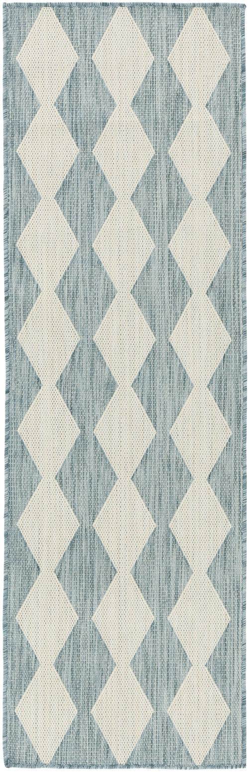 The Rug Corner Nourison Home Nourison Home - Positano Aqua Area Rug POS04