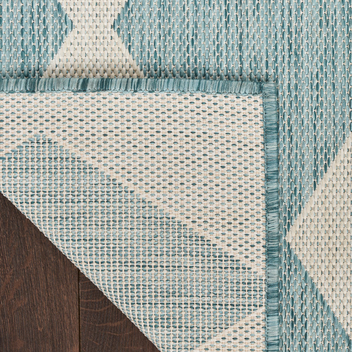 The Rug Corner Nourison Home Nourison Home - Positano Aqua Area Rug POS04