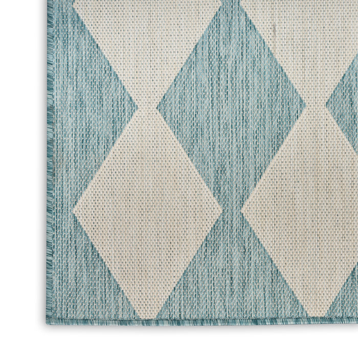 The Rug Corner Nourison Home Nourison Home - Positano Aqua Area Rug POS04