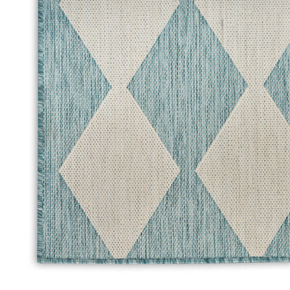 The Rug Corner Nourison Home Nourison Home - Positano Aqua Area Rug POS04