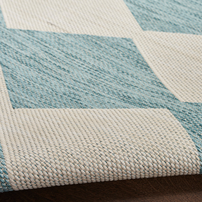 The Rug Corner Nourison Home Nourison Home - Positano Aqua Area Rug POS04