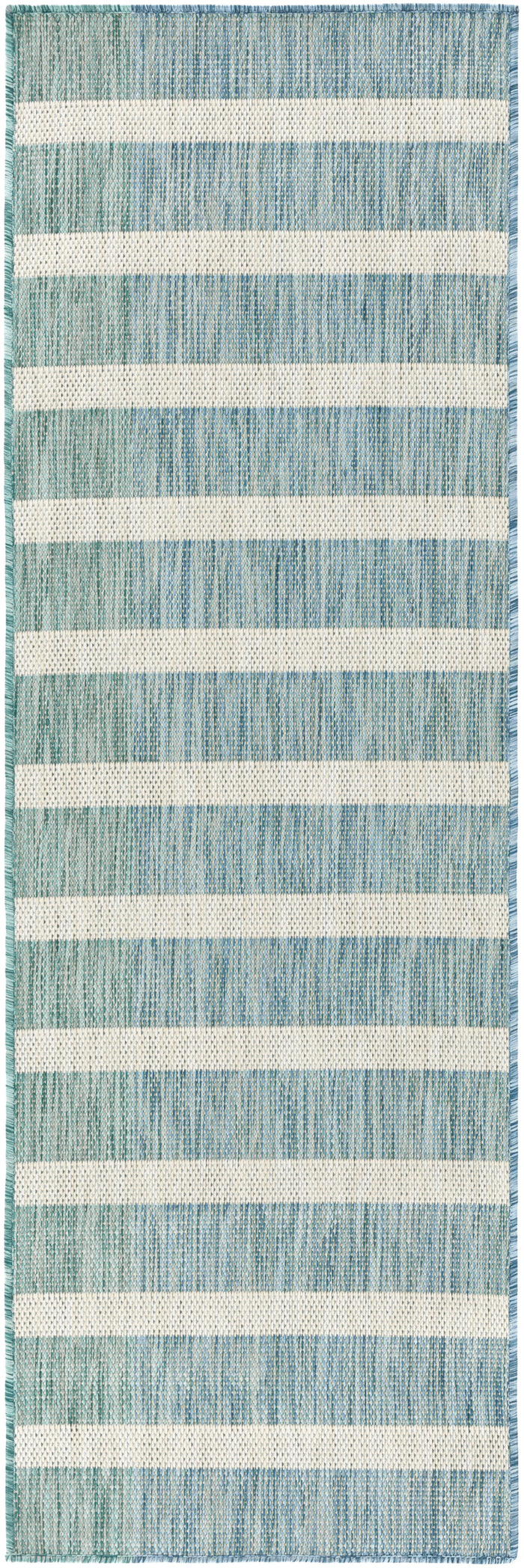 The Rug Corner Nourison Home Nourison Home - Positano Aqua/Ivory Area Rug POS03