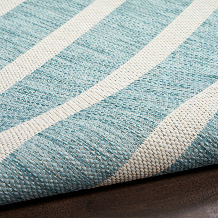 The Rug Corner Nourison Home Nourison Home - Positano Aqua/Ivory Area Rug POS03