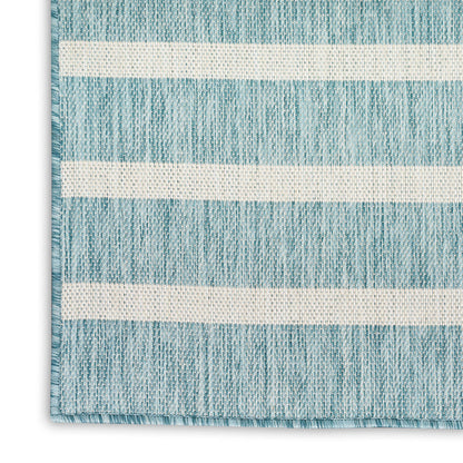 The Rug Corner Nourison Home Nourison Home - Positano Aqua/Ivory Area Rug POS03