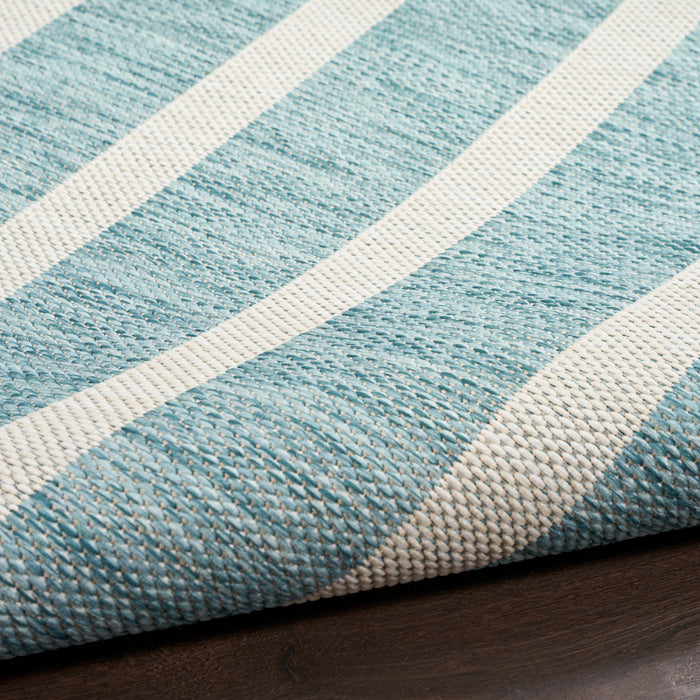 The Rug Corner Nourison Home Nourison Home - Positano Aqua/Ivory Area Rug POS03