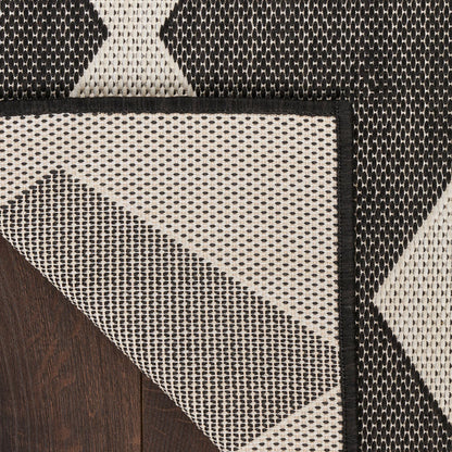 The Rug Corner Nourison Home Nourison Home - Positano Black Area Rug POS04