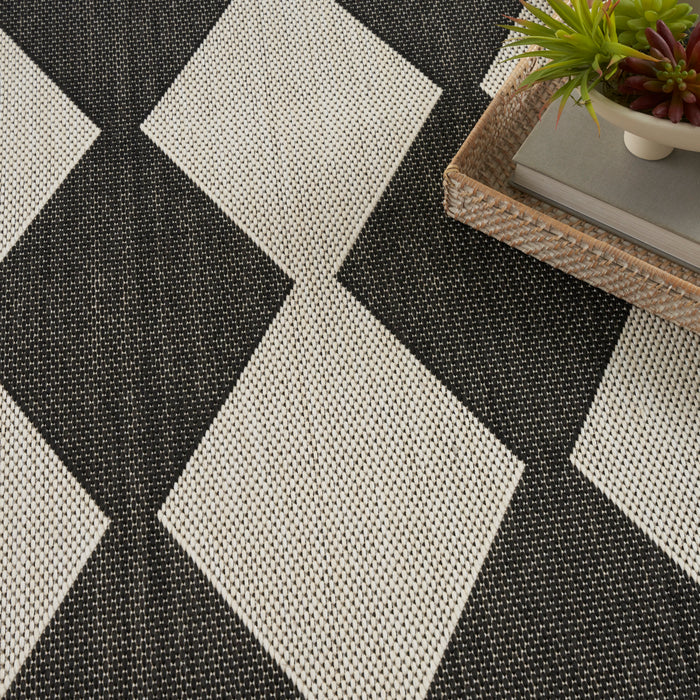 The Rug Corner Nourison Home Nourison Home - Positano Black Area Rug POS04