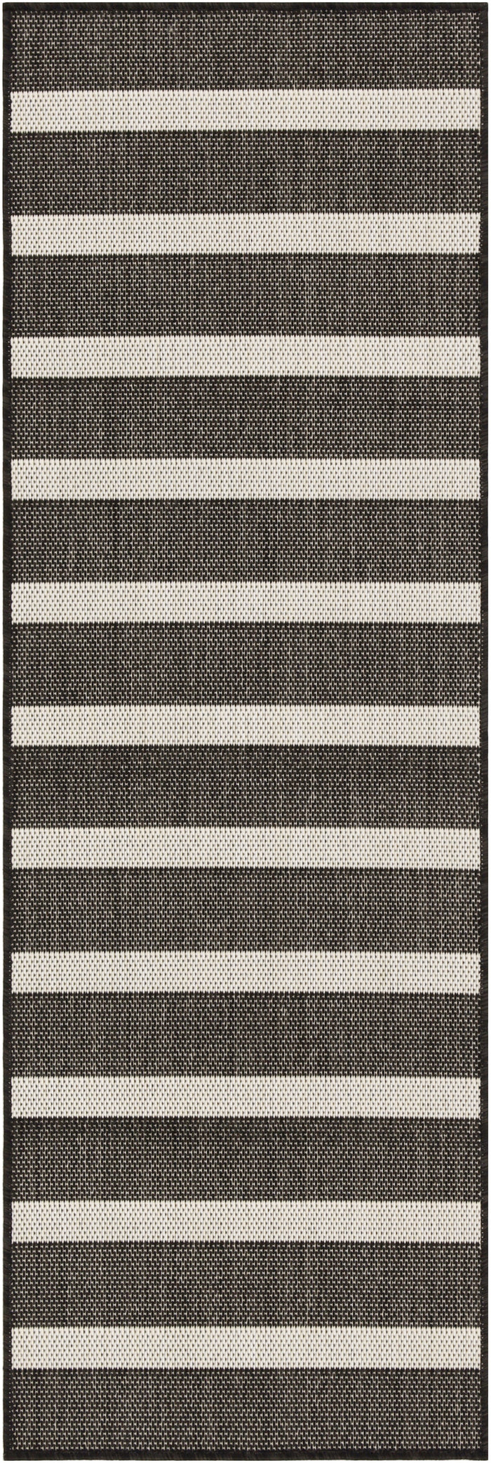 The Rug Corner Nourison Home Nourison Home - Positano Black/Ivory Area Rug POS03