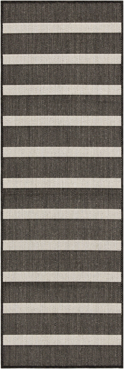 The Rug Corner Nourison Home Nourison Home - Positano Black/Ivory Area Rug POS03